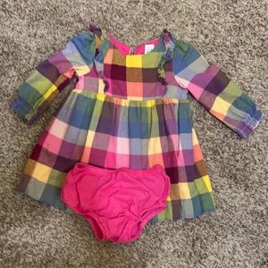 Baby Gap plaid dress 12-18 months